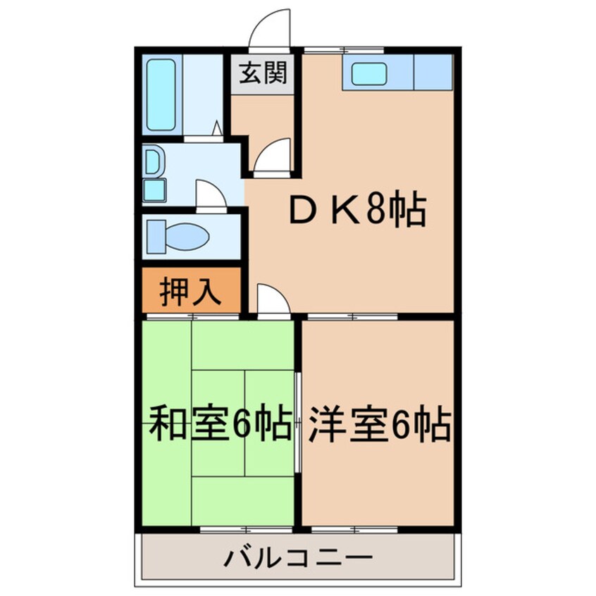 間取図 ぴゅあレジデンス