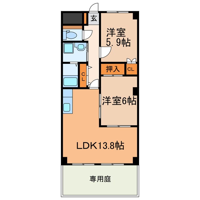 間取り図 シャインヒルズ