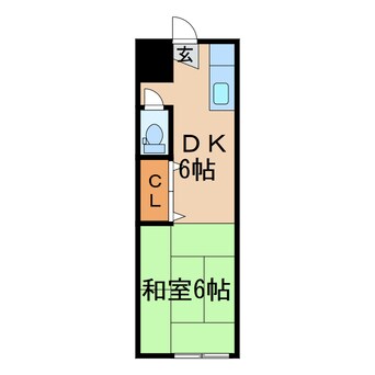 間取図 楠荘