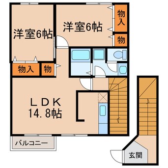 間取図 ソレアードＭ