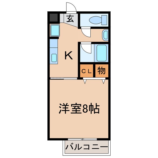 間取り図 Surplus ラーム・ふじ