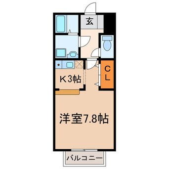 間取図 エスペランス神領