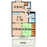 エクセル寄京 3DKの間取り