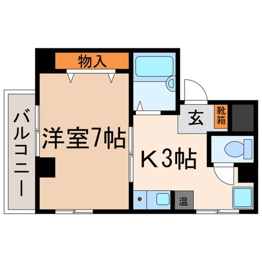間取図 エクセレンス勝川
