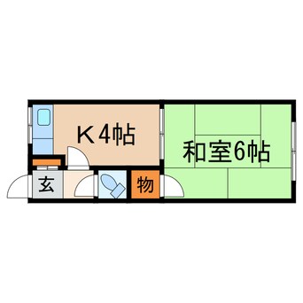 間取図 大森荘