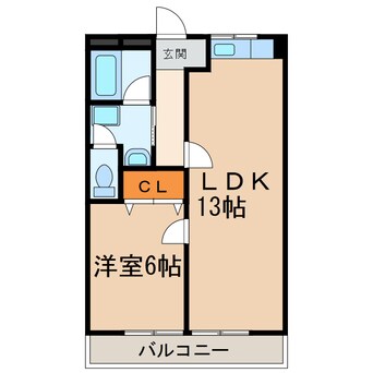 間取図 メゾン八田