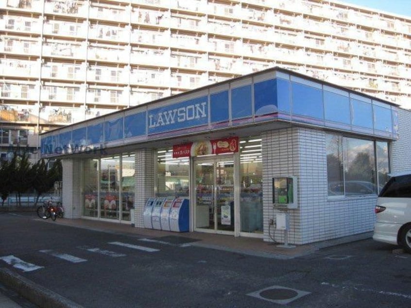 ローソン新沼町店(コンビニ)まで801m ウイング富士Ａ
