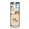 ニューライフ 1Kの間取り