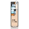 和宏ハイツ 1Rの間取り