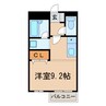 グリーンアース不二 1Rの間取り