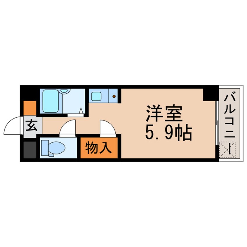 間取図 クレールショーワⅣ