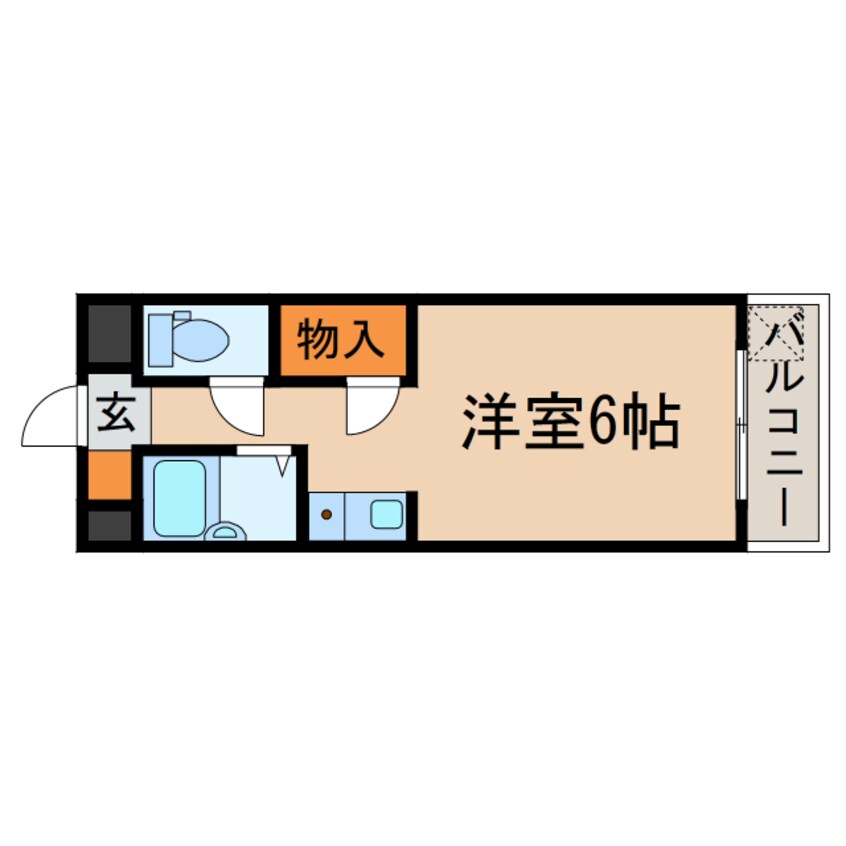 間取図 クレールショーワⅣ