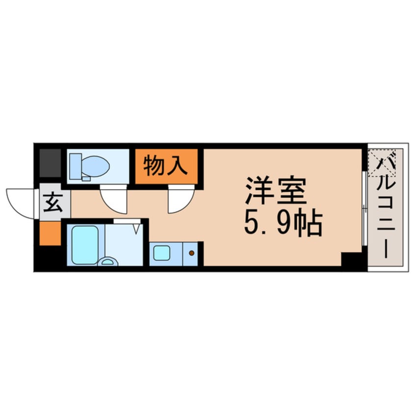 間取図 クレールショーワⅣ