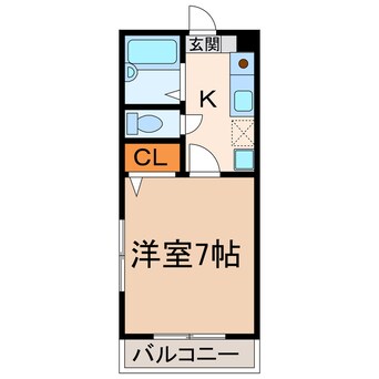 間取図 アルプスコート