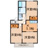 エステ－ト・タニグチ 3Kの間取り