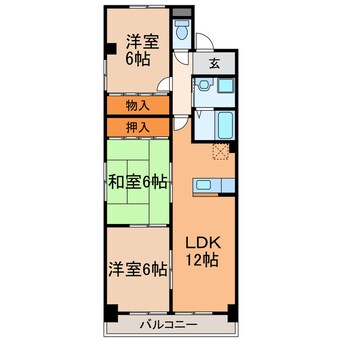 間取図 ビューパレー味美