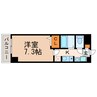 コンフォート味鋺 1Kの間取り