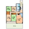 HAKUBIレジデンス 4LDKの間取り