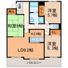ブラウニーⅡ 3LDKの間取り