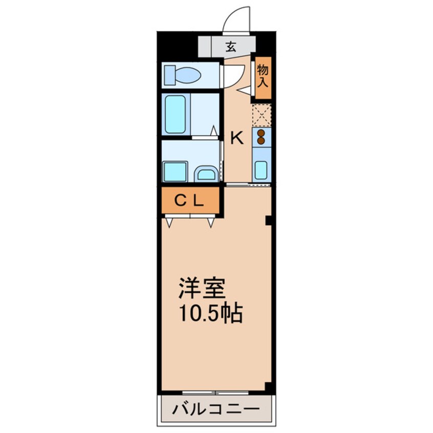 間取図 リバーサイド勝川