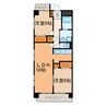 S-FORT春日井 2LDKの間取り