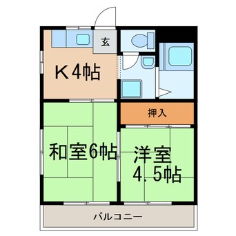 間取図 小野マンション