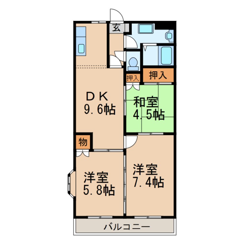 間取図 ライフパーク