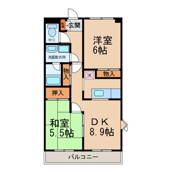 間取図 Residence Enfinity M1