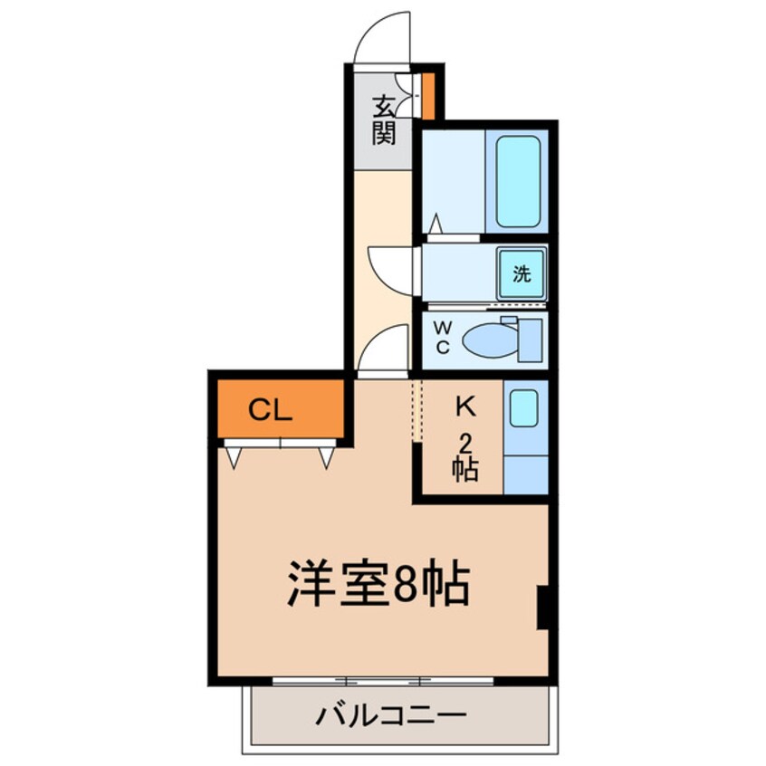 間取図 サンパーク乙輪