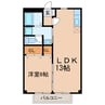 エスペランサパース 1LDKの間取り