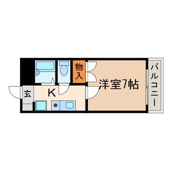 間取図 パークサイド出川