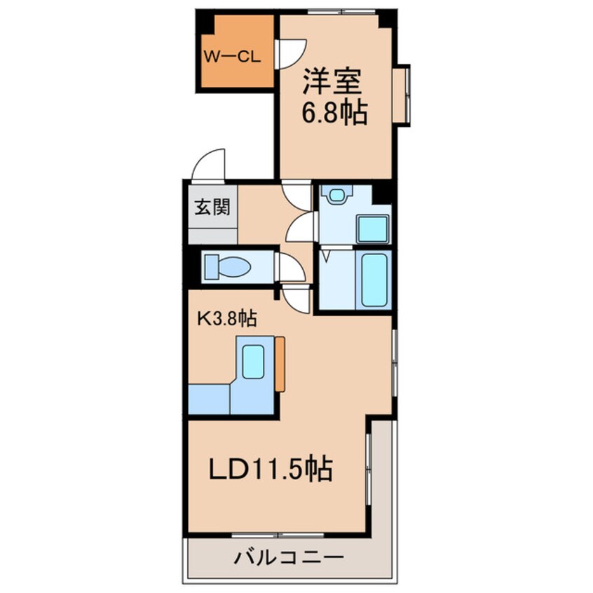 間取図 サニーブライト