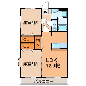 間取図 エクセレントN