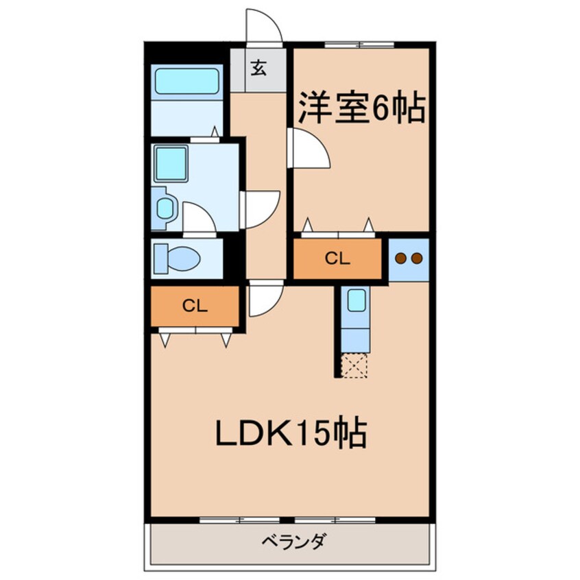 間取図 春日井駅南ハイツ