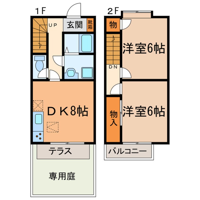 間取図 ルピナス穴橋