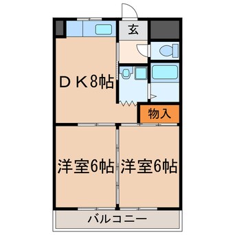 間取図 メゾン新守