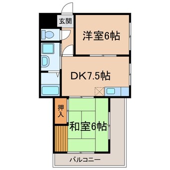 間取図 アイリスマンション