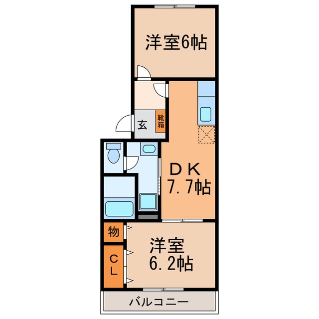 間取り図 サニーパークⅠ