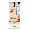 Avenir 1LDKの間取り