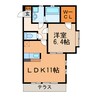 エクセルI（大留町） 1LDKの間取り