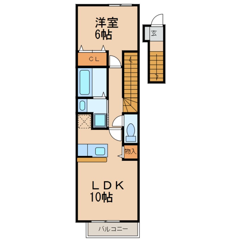 間取図 ピーチハウス