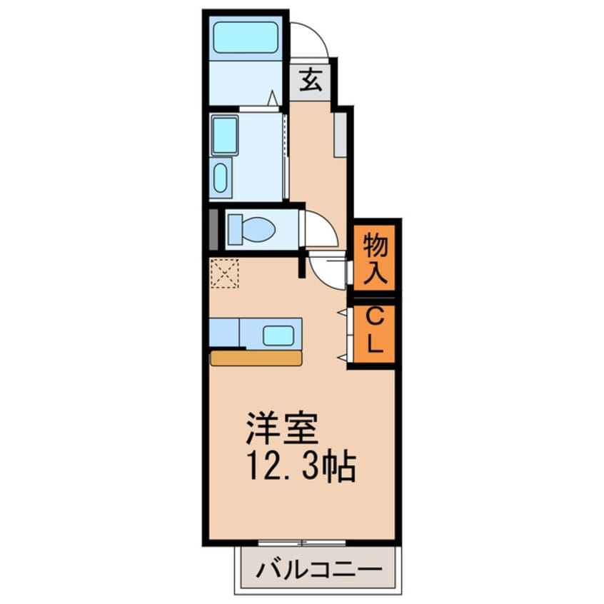 間取図 ピーチハウス