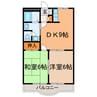 Residence Enfinity M2 2DKの間取り