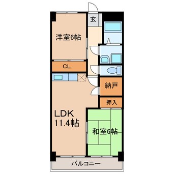 間取図 アズール