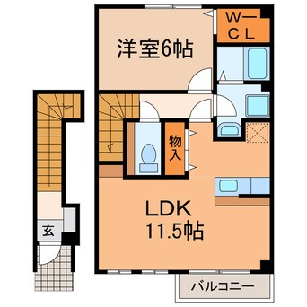 間取図 Pulito casa