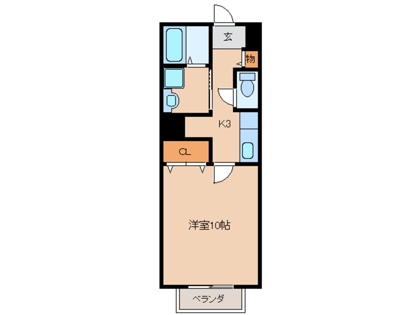 間取図 パークハイム御殿