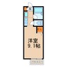 パークハイツ新栄 1Rの間取り