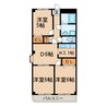 メゾン椿 3DKの間取り