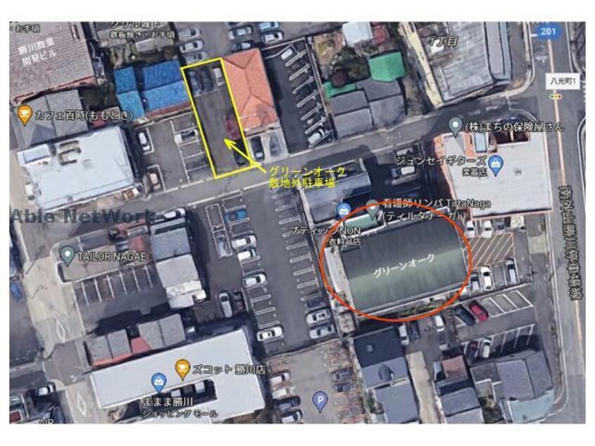 敷地外駐車場 グリーンオーク