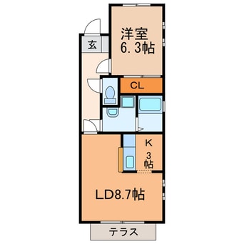 間取図 グレースⅢ